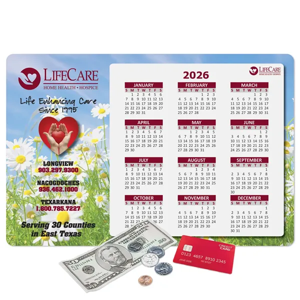 Vynex® Heavy Duty Calendar Counter Mat-10"x15"x3/16"