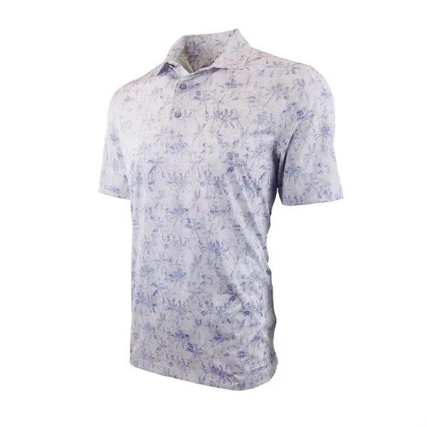 Crosshatch Palm ML75 Stretch Polo - Crosshatch Palm ML75 Stretch Polo - Image 2 of 4