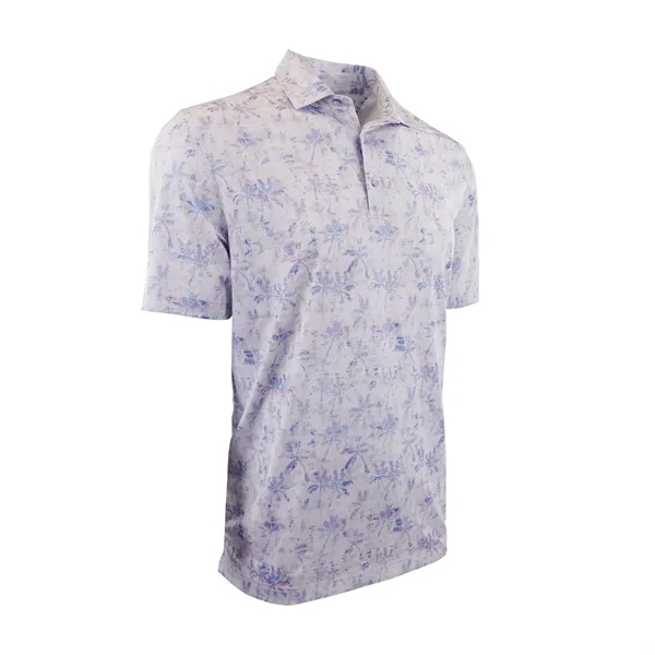 Crosshatch Palm ML75 Stretch Polo - Crosshatch Palm ML75 Stretch Polo - Image 3 of 4
