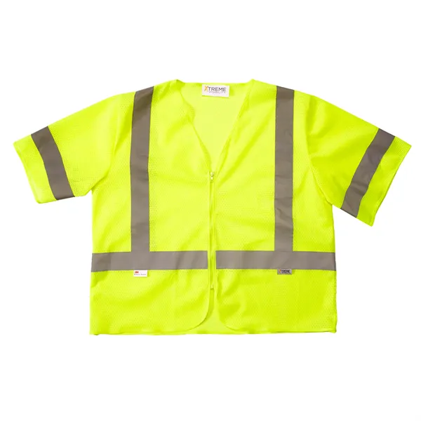 Xtreme Visibility Value Class 3 Zip Vest - Xtreme Visibility Value Class 3 Zip Vest - Image 0 of 1