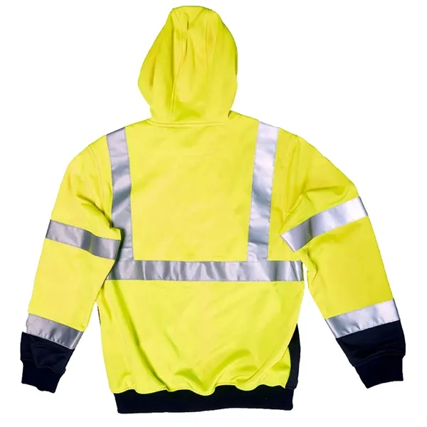 Xtreme Visibility HiVis Class 3 Sweatshirt - Xtreme Visibility HiVis Class 3 Sweatshirt - Image 2 of 2