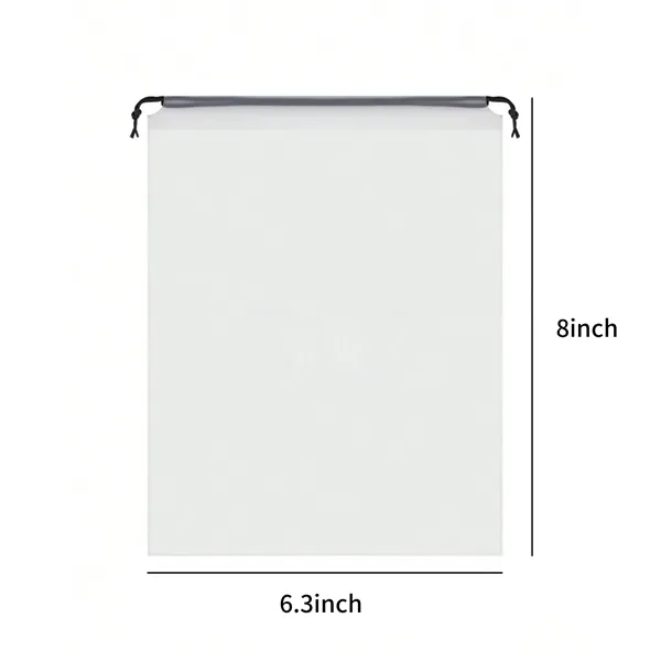 PEVA Drawstring Bag 8x6.3 - PEVA Drawstring Bag 8x6.3 - Image 1 of 2