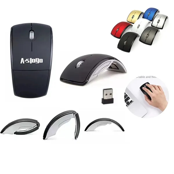 2.4ghz Wireless Foldable Mouse - 2.4ghz Wireless Foldable Mouse - Image 0 of 4