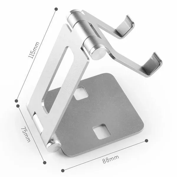 Fully Foldable Multi-angle Adjustable Phone/Tablet Stand - Fully Foldable Multi-angle Adjustable Phone/Tablet Stand - Image 2 of 4