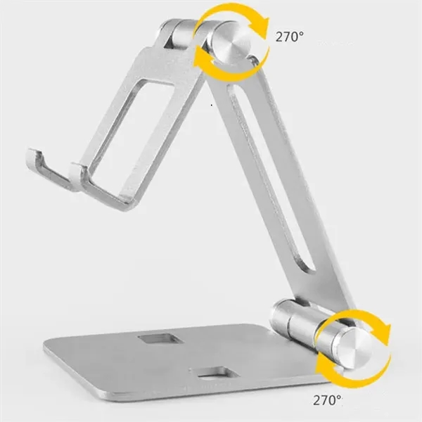 Fully Foldable Multi-angle Adjustable Phone/Tablet Stand - Fully Foldable Multi-angle Adjustable Phone/Tablet Stand - Image 3 of 4