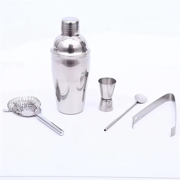 5 Pcs Cocktail Making Set - 5 Pcs Cocktail Making Set - Image 1 of 5