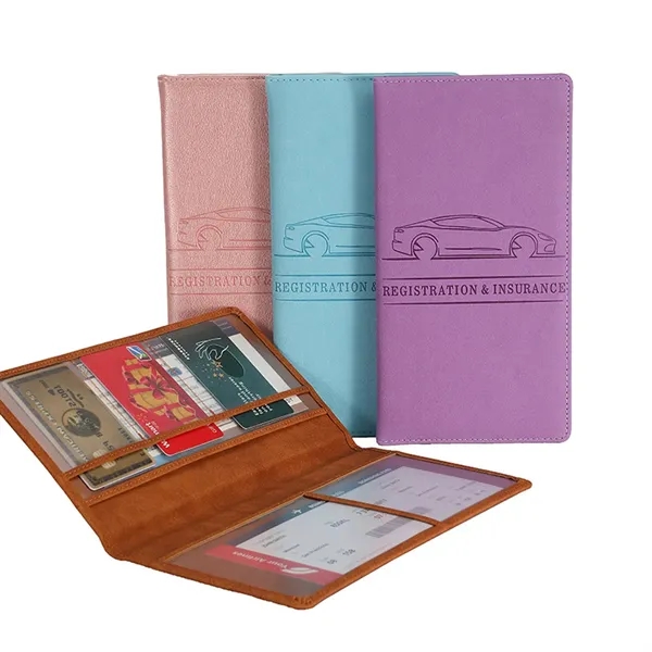 PU Leather Car Document Holder - PU Leather Car Document Holder - Image 2 of 5