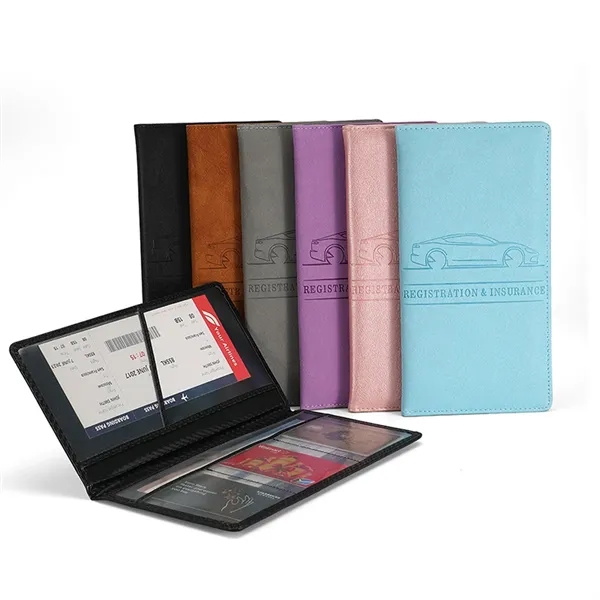 PU Leather Car Document Holder - PU Leather Car Document Holder - Image 5 of 5
