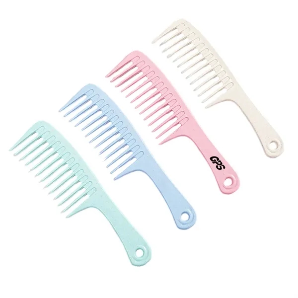 Wheat Straw Korean Style Hair Styling Comb - Wheat Straw Korean Style Hair Styling Comb - Image 2 of 4