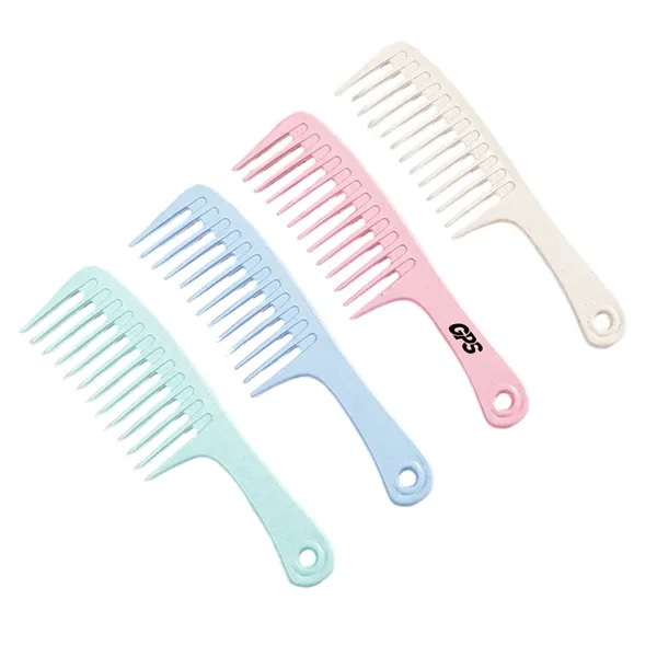 Wheat Straw Korean Style Hair Styling Comb - Wheat Straw Korean Style Hair Styling Comb - Image 3 of 4