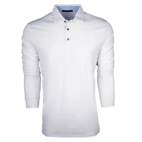 Greyson Men's Apache Long Sleeve Polo - Greyson Men's Apache Long Sleeve Polo - Image 0 of 1