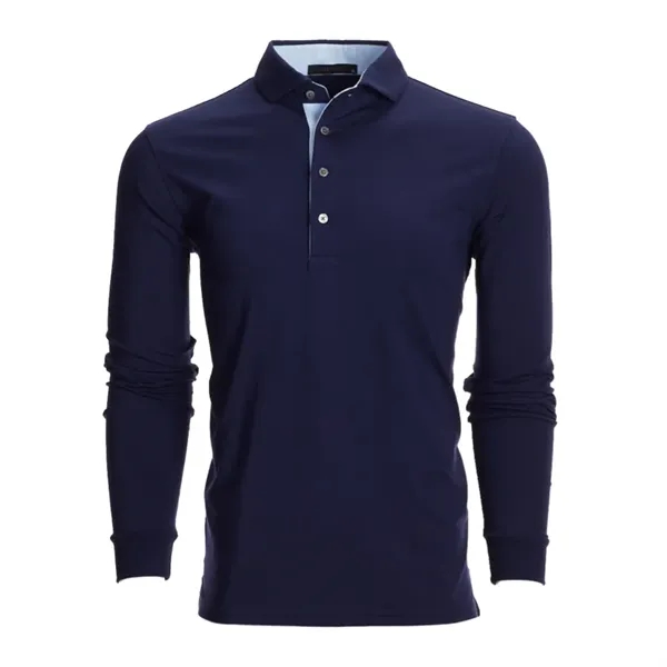 Greyson Men's Apache Long Sleeve Polo - Greyson Men's Apache Long Sleeve Polo - Image 1 of 1