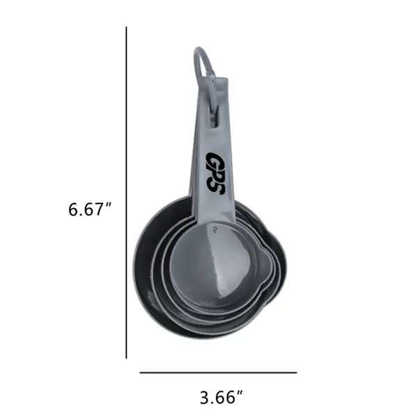 4-in-1 Wheat Straw Measuring Spoon Set - 4-in-1 Wheat Straw Measuring Spoon Set - Image 1 of 4