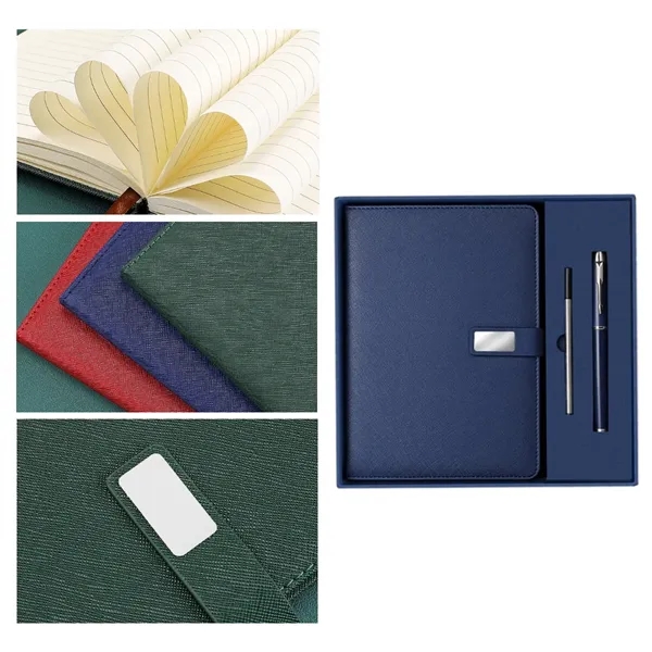 Deluxe Notebook and Pen Gift Set with Gift Bag - Deluxe Notebook and Pen Gift Set with Gift Bag - Image 3 of 6