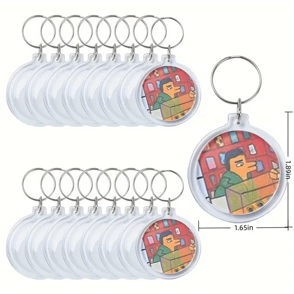 Custom Acrylic Keychain - Custom Acrylic Keychain - Image 1 of 5