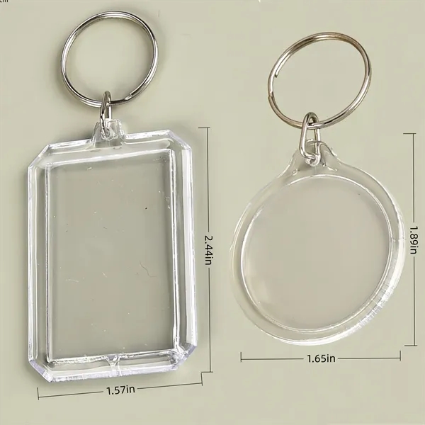 Custom Acrylic Keychain - Custom Acrylic Keychain - Image 4 of 5