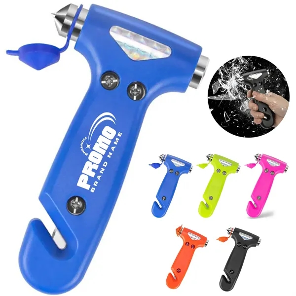 Multi-Function Auto Emergency Safety Hammer Tool - Multi-Function Auto Emergency Safety Hammer Tool - Image 0 of 6