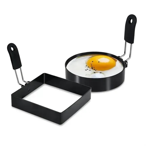 Stainless Steel Non-Stick Round Fried Egg Circle - Stainless Steel Non-Stick Round Fried Egg Circle - Image 3 of 3