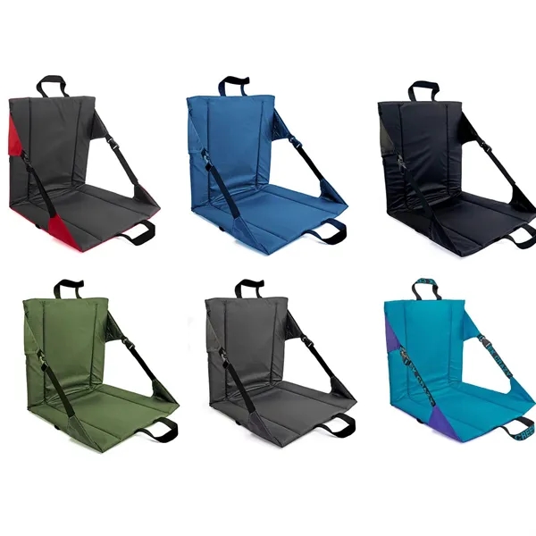 Portable Outdoor Camping Stadium Standing Back Seat Cushion - Portable Outdoor Camping Stadium Standing Back Seat Cushion - Image 4 of 4