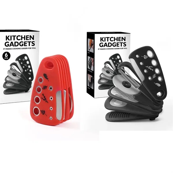 6-Piece Space-Saving Kitchen Cooking Gadgets Gift Set - 6-Piece Space-Saving Kitchen Cooking Gadgets Gift Set - Image 7 of 7