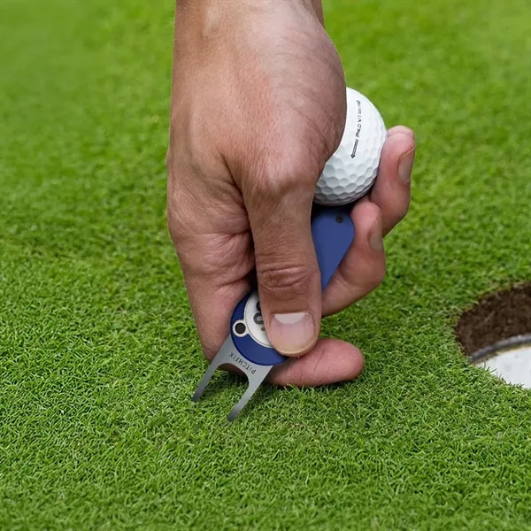 Pitchfix Original Golf Divot Tool with Ball Marker - Pitchfix Original Golf Divot Tool with Ball Marker - Image 8 of 8