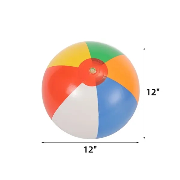 12-inch colorful inflatable beach ball MOQ100PCS - 12-inch colorful inflatable beach ball MOQ100PCS - Image 2 of 3