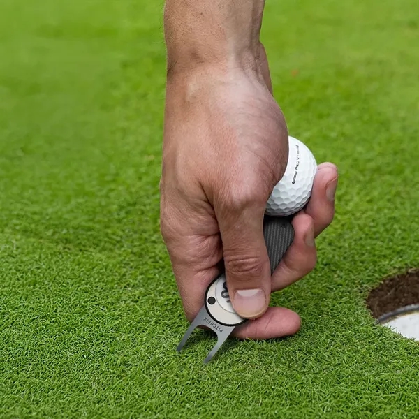 Pitchfix Icon Golf Divot Tool with Ball Marker - Pitchfix Icon Golf Divot Tool with Ball Marker - Image 10 of 11