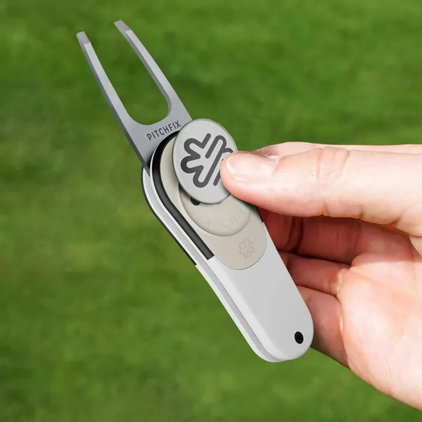Pitchfix Icon Golf Divot Tool with Ball Marker - Pitchfix Icon Golf Divot Tool with Ball Marker - Image 11 of 11