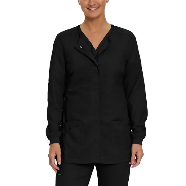 Landau - ProFlex - Women's Three-Pocket Snap Front Jacket - Landau - ProFlex - Women's Three-Pocket Snap Front Jacket - Image 0 of 15