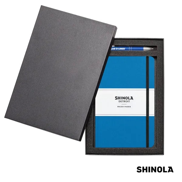 Shinola® HardCover Journal/Clicker Pen Gift Set - (M) - Shinola® HardCover Journal/Clicker Pen Gift Set - (M) - Image 5 of 17
