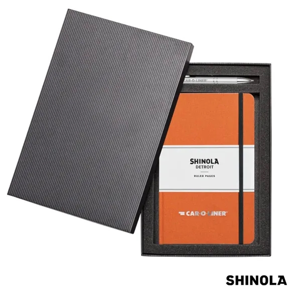 Shinola® HardCover Journal/Clicker Pen Gift Set - (M) - Shinola® HardCover Journal/Clicker Pen Gift Set - (M) - Image 14 of 17