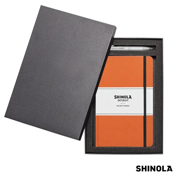Shinola® HardCover Journal/Clicker Pen Gift Set - (M) - Shinola® HardCover Journal/Clicker Pen Gift Set - (M) - Image 15 of 17