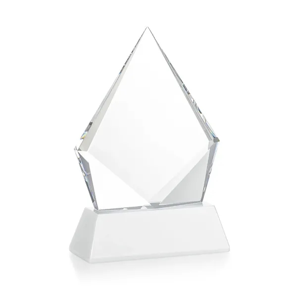 Shelton VividPrint™ Award on Newhaven Base - White