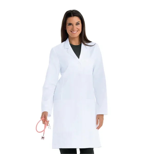 Grey's Anatomy Signature - Women's Two-Pocket 35" Mid-Len... - Grey's Anatomy Signature - Women's Two-Pocket 35" Mid-Len... - Image 0 of 1