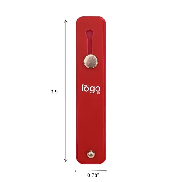 Sliding Phone Grip Strap Stand with Adhesive Back Support - Sliding Phone Grip Strap Stand with Adhesive Back Support - Image 1 of 2