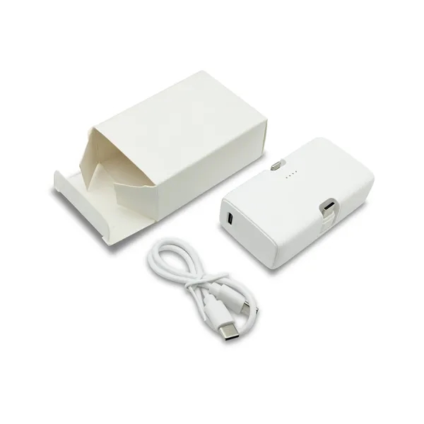 Switch, 4,500 mAh Power Bank with Retractable Ports - Switch, 4,500 mAh Power Bank with Retractable Ports - Image 4 of 7