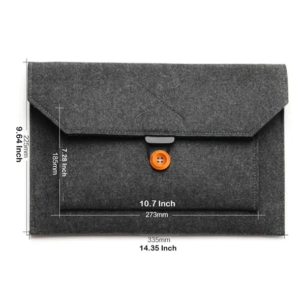13 Inch Laptop Sleeve Computer Case Pocket Briefcase - 13 Inch Laptop Sleeve Computer Case Pocket Briefcase - Image 1 of 1