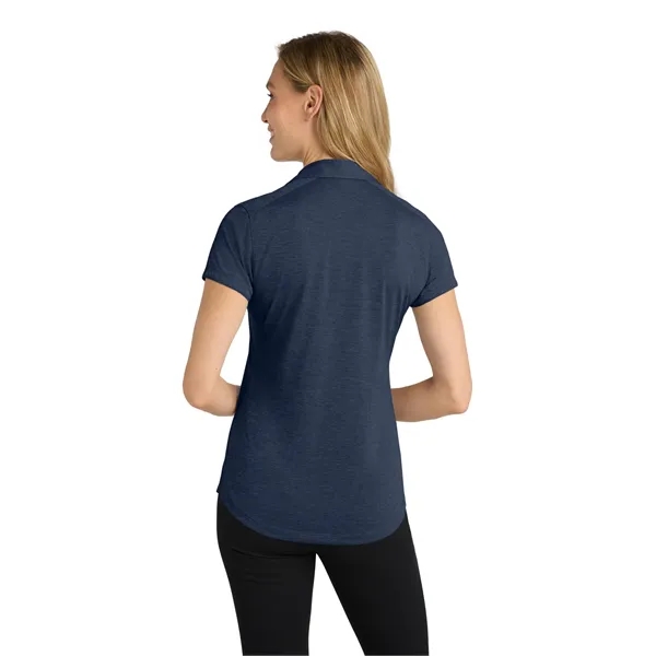Port Authority Women's Digi Heather Performance Polo. - Port Authority Women's Digi Heather Performance Polo. - Image 6 of 19