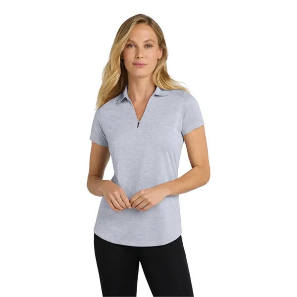 Port Authority Women's Digi Heather Performance Polo. - Port Authority Women's Digi Heather Performance Polo. - Image 10 of 19