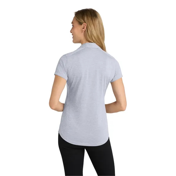 Port Authority Women's Digi Heather Performance Polo. - Port Authority Women's Digi Heather Performance Polo. - Image 11 of 19