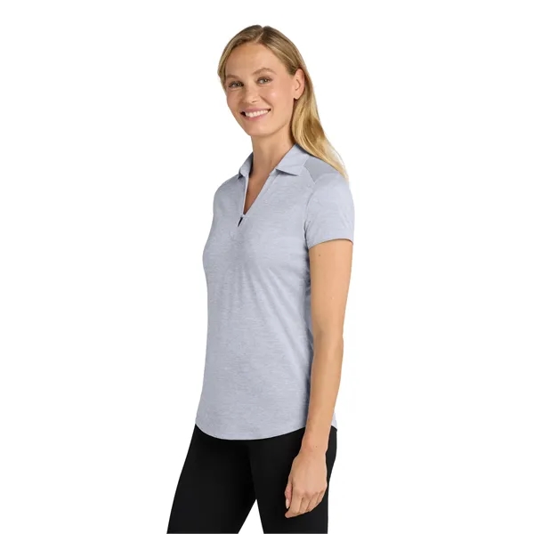 Port Authority Women's Digi Heather Performance Polo. - Port Authority Women's Digi Heather Performance Polo. - Image 12 of 19
