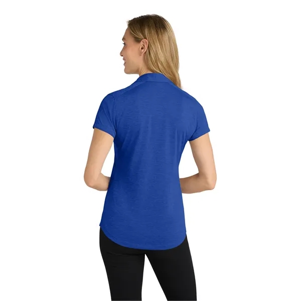 Port Authority Women's Digi Heather Performance Polo. - Port Authority Women's Digi Heather Performance Polo. - Image 16 of 19