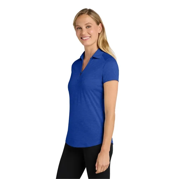 Port Authority Women's Digi Heather Performance Polo. - Port Authority Women's Digi Heather Performance Polo. - Image 17 of 19