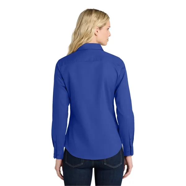 Port Authority Women's Long Sleeve Easy Care Shirt. - Port Authority Women's Long Sleeve Easy Care Shirt. - Image 6 of 84