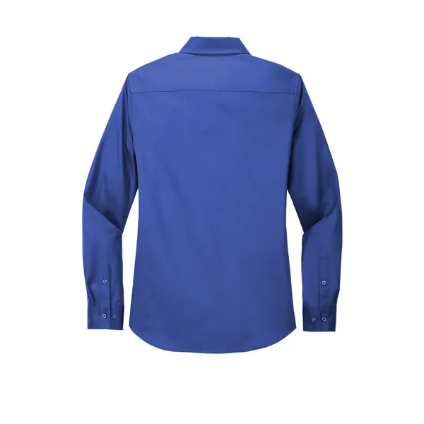 Port Authority Women's Long Sleeve Easy Care Shirt. - Port Authority Women's Long Sleeve Easy Care Shirt. - Image 9 of 84