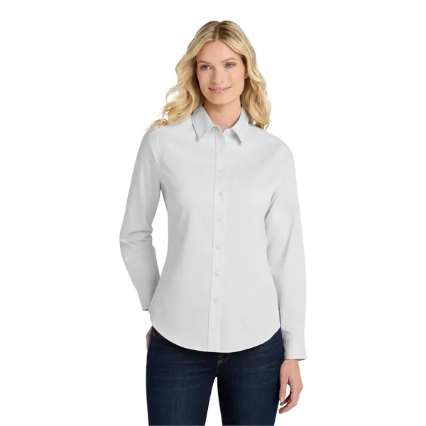 Port Authority Women's Long Sleeve Easy Care Shirt. - Port Authority Women's Long Sleeve Easy Care Shirt. - Image 10 of 84