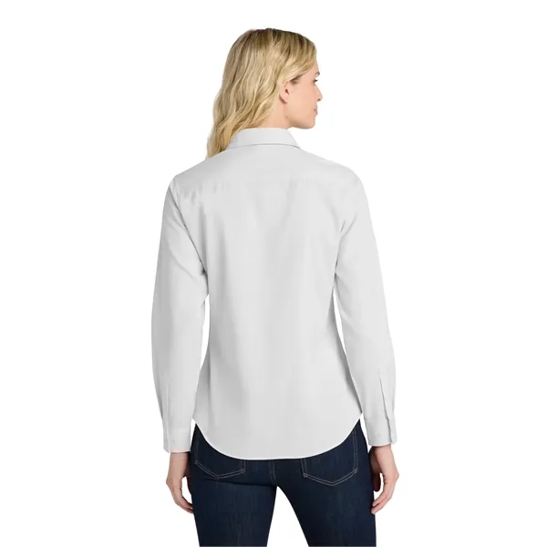 Port Authority Women's Long Sleeve Easy Care Shirt. - Port Authority Women's Long Sleeve Easy Care Shirt. - Image 11 of 84
