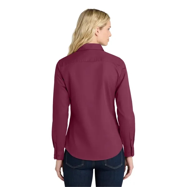 Port Authority Women's Long Sleeve Easy Care Shirt. - Port Authority Women's Long Sleeve Easy Care Shirt. - Image 16 of 84