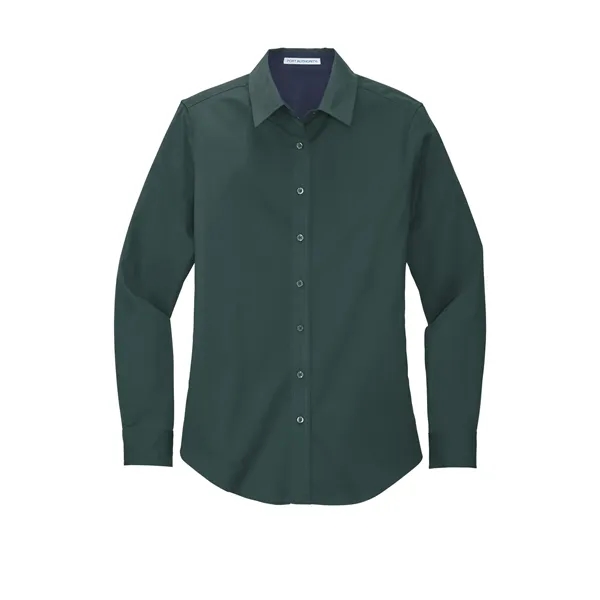 Port Authority Women's Long Sleeve Easy Care Shirt. - Port Authority Women's Long Sleeve Easy Care Shirt. - Image 23 of 84