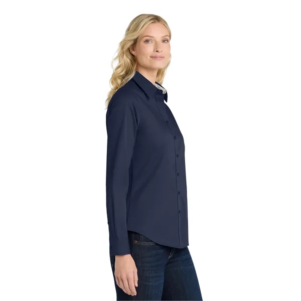 Port Authority Women's Long Sleeve Easy Care Shirt. - Port Authority Women's Long Sleeve Easy Care Shirt. - Image 27 of 84